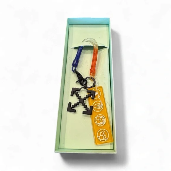 Off-White Industrial Bungee Keychain Bag Charm - Picture 1 of 5